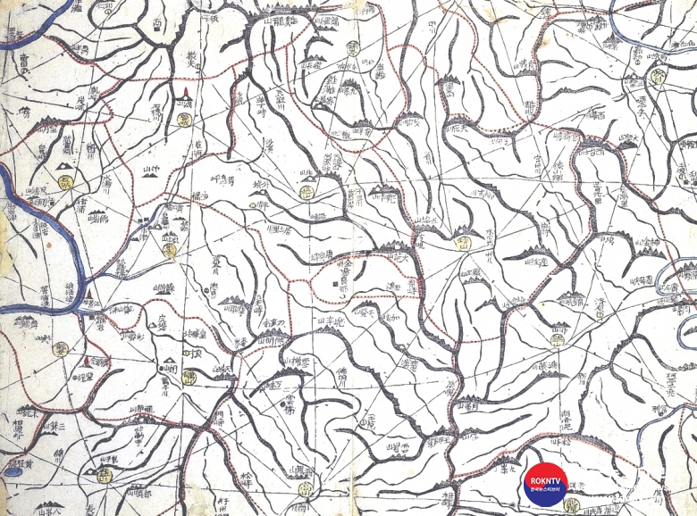 기사 2023.03.08.(수) 3-2 (사진) 은진현 대동여지도 중 충청남도 공주, 부여, 연산(논산) 부분.jpg