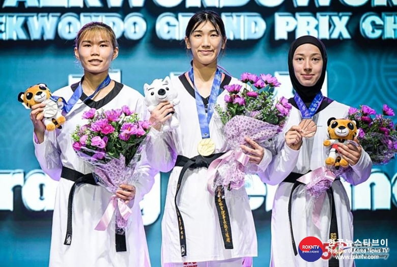 기사 2023.07.15.(토) 2-7 (사진 7)   Chinese Taipei and Korea win gold on opening day of Muju Taekwondowon 2023 World Taekwondo Grand Prix Challenge.hwp.jpg