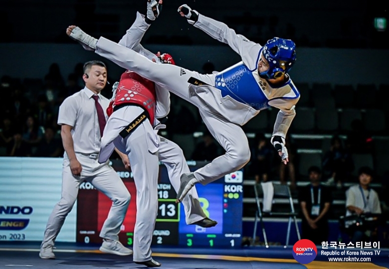 기사 2023.07.16.(일) 1-2 (사진 2)    USA joins Korea and Chinese Taipei in winning gold at Muju Taekwondowon 2023 World Taekwondo Grand Prix Challenge.hwp.jpg