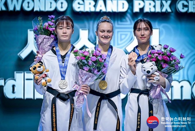 기사 2023.07.16.(일) 1-6 (사진 6)    USA joins Korea and Chinese Taipei in winning gold at Muju Taekwondowon 2023 World Taekwondo Grand Prix Challenge.hwp.jpg