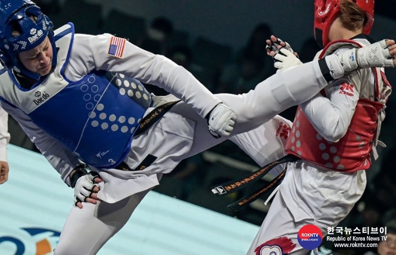 기사 2023.07.16.(일) 1-1 (사진 1)    USA joins Korea and Chinese Taipei in winning gold at Muju Taekwondowon 2023 World Taekwondo Grand Prix Challenge.hwp.jpg