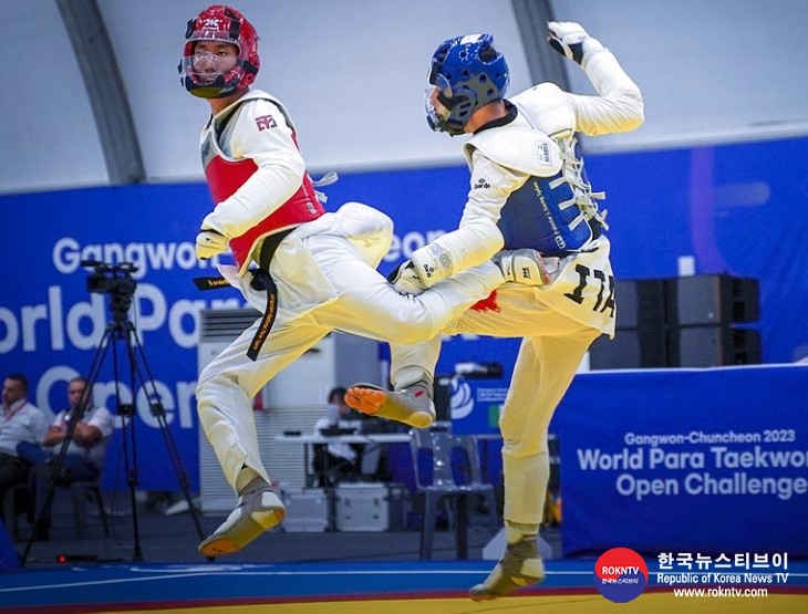 기사 2023.09.01.(금) 4-1 (사진 1) Gangwon Chuncheon 2023 World Para Taekwondo Open Challenge gets underway at World Taekwondo Cultural Festival.JPG