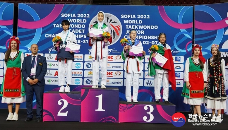 기사 2022.08.01.(월) 3-1 (사진)   Mexico and Iran claim 2 golds each on day 3 of Sofia 2022 World Taekwondo Cadet Championships   .jpg