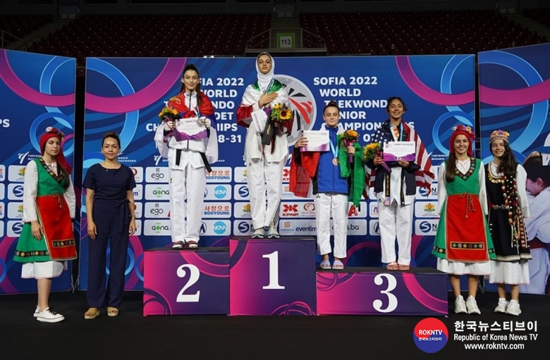 기사 2022.08.01.(월) 3-2 (사진)   Mexico and Iran claim 2 golds each on day 3 of Sofia 2022 World Taekwondo Cadet Championships   .jpg