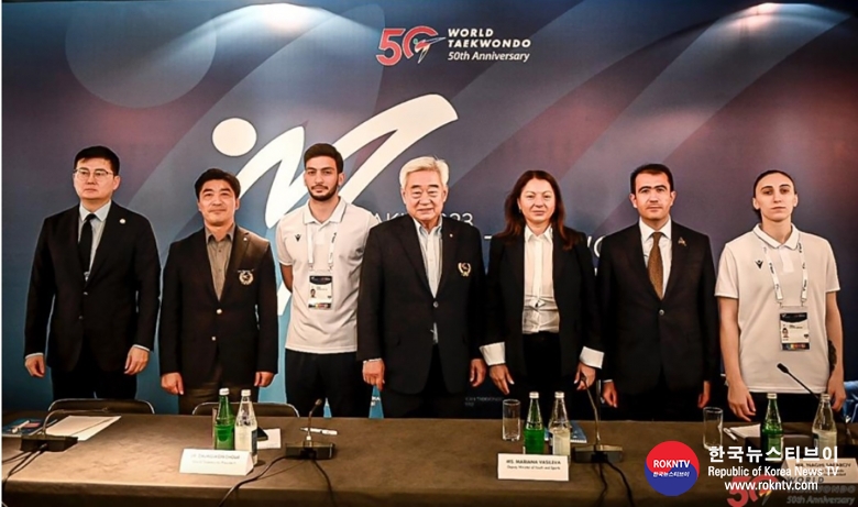 기사 2023.06.01.(목) 2-2 (사진 2) Head of Team meeting hosted ahead of Baku 2023 World Taekwondo Championships.jpg