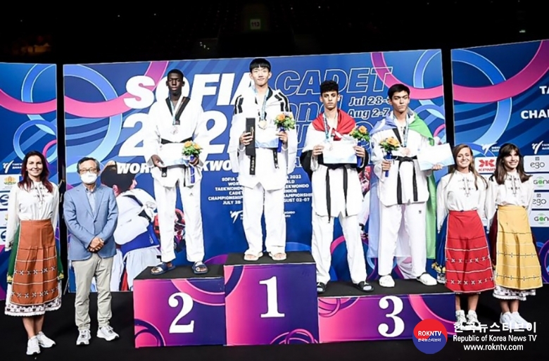 기사 2022.08.08.(월) 3-2 (사진)  Iran, Korea and Belgium among the gold medals on day 5 of Sofia 2022 World Taekwondo Junior Championships  .jpg
