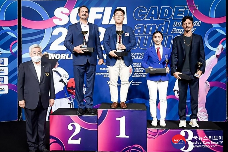기사 2022.08.08.(월) 4-3 (사진)  Korea, Iran and Turkiye win gold on final day of Sofia 2022 World Taekwondo Junior Championships   .jpg