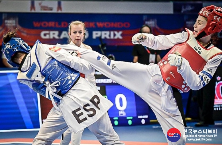 기사 2023.09.12.(화) 6-4 (사진 4) Golds for Türkiye, Iran and Great Britain on opening day of Paris 2023 World Taekwondo Grand Prix.JPG