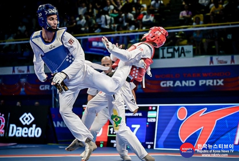 기사 2023.09.12.(화) 7-1 (사진 1)  Gold for Uzbekistan, China and Iran on day 2 of the Paris 2023 World Taekwondo Grand Prix.JPG