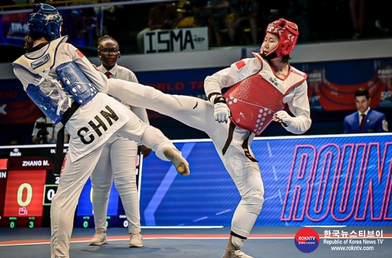 기사 2023.09.12.(화) 7-3 (사진 3)  Gold for Uzbekistan, China and Iran on day 2 of the Paris 2023 World Taekwondo Grand Prix.JPG