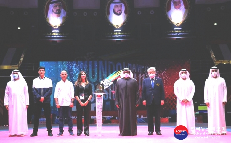 기사 2022.02.10.(목) 5-3 (사진) Crown Prince of Fujairah donates USD100,000 to Taekwondo Humanitarian Foundation.JPG