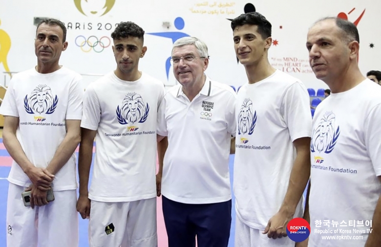 기사 2022.10.18.(화) 4-1 (사진)  THF athlete Yahya Basam Al-Ghoutani awarded IOC Refugee Athlete Scholarship for Paris 2024.jpg