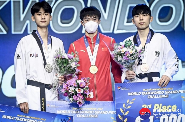 기사 2022.06.11.(토) 2-3 (사진) China and Chinese Taipei take first golds on offer at Muju Taekwondowon 2022 World Taekwondo Grand Prix Challenge   .jpg