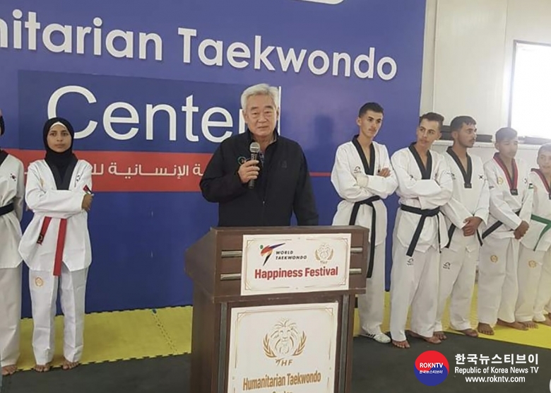 기사 2022.10.26.(수) 2-2 (사진) THF Center has graduated 40 black belts, earned eight IOC Refugee Athlete Scholarships.jpg