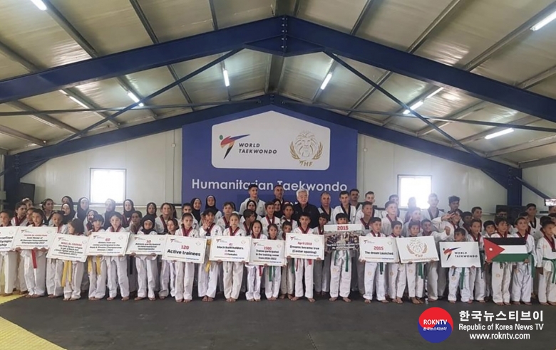 기사 2022.10.26.(수) 2-1 (사진) THF Center has graduated 40 black belts, earned eight IOC Refugee Athlete Scholarships.jpg