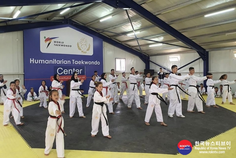 기사 2022.10.26.(수) 2-3 (사진) THF Center has graduated 40 black belts, earned eight IOC Refugee Athlete Scholarships.jpg