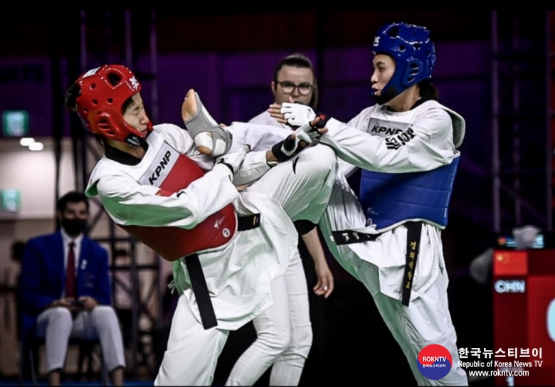 기사 2022.06.16.(목) 2-3 (사진) Final day of Muju Taekwondowon 2022 World Taekwondo Grand Prix Challenge sees China and Korea secure gold medals jpg.jpg