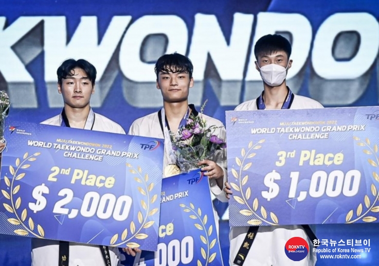 기사 2022.06.16.(목) 2-5 (사진) Final day of Muju Taekwondowon 2022 World Taekwondo Grand Prix Challenge sees China and Korea secure gold medals jpg.jpg