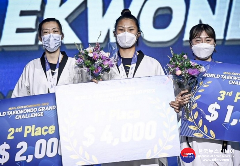 기사 2022.06.16.(목) 2-6 (사진) Final day of Muju Taekwondowon 2022 World Taekwondo Grand Prix Challenge sees China and Korea secure gold medals jpg.jpg