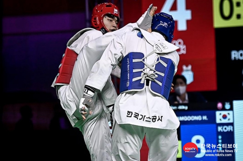 기사 2022.06.16.(목) 2-1 (사진) Final day of Muju Taekwondowon 2022 World Taekwondo Grand Prix Challenge sees China and Korea secure gold medals jpg.jpg