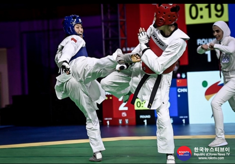 기사 2022.06.16.(목) 2-2 (사진) Final day of Muju Taekwondowon 2022 World Taekwondo Grand Prix Challenge sees China and Korea secure gold medals jpg.jpg