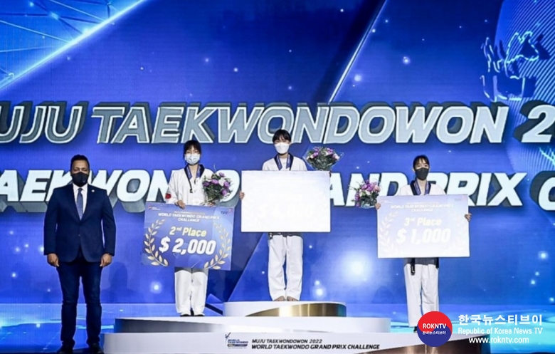기사 2022.06.16.(목) 2-4 (사진) Final day of Muju Taekwondowon 2022 World Taekwondo Grand Prix Challenge sees China and Korea secure gold medals jpg.jpg