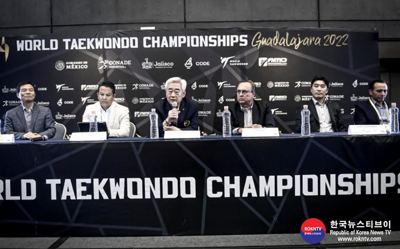 기사 2022.11.14.(월) 4-1 (사진)  Taekwondo’s ‘Bright Future’ Laid out in Guadalajara Head of Team meeting covers last-minute details prior to battle commencing on Monday.jpg