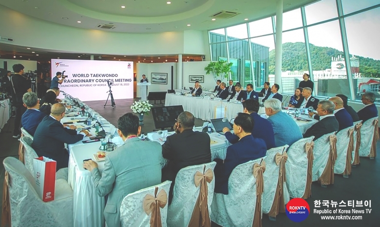 기사 2023.08.23.(수) 3-3 (사진 3)  World Taekwondo Extraordinary Council meeting held in Chuncheon.jpg