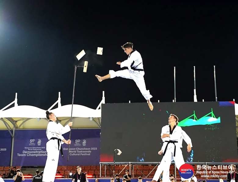 기사 2023.08.23.(수) 4-4 (사진 4)  Gangwon•Chuncheon 2023 World Taekwondo Cultural Festival opens with unforgettable first day of action  .jpg